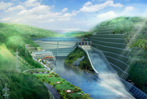 新巴尔虎左老挝南塔河1号水电站项目